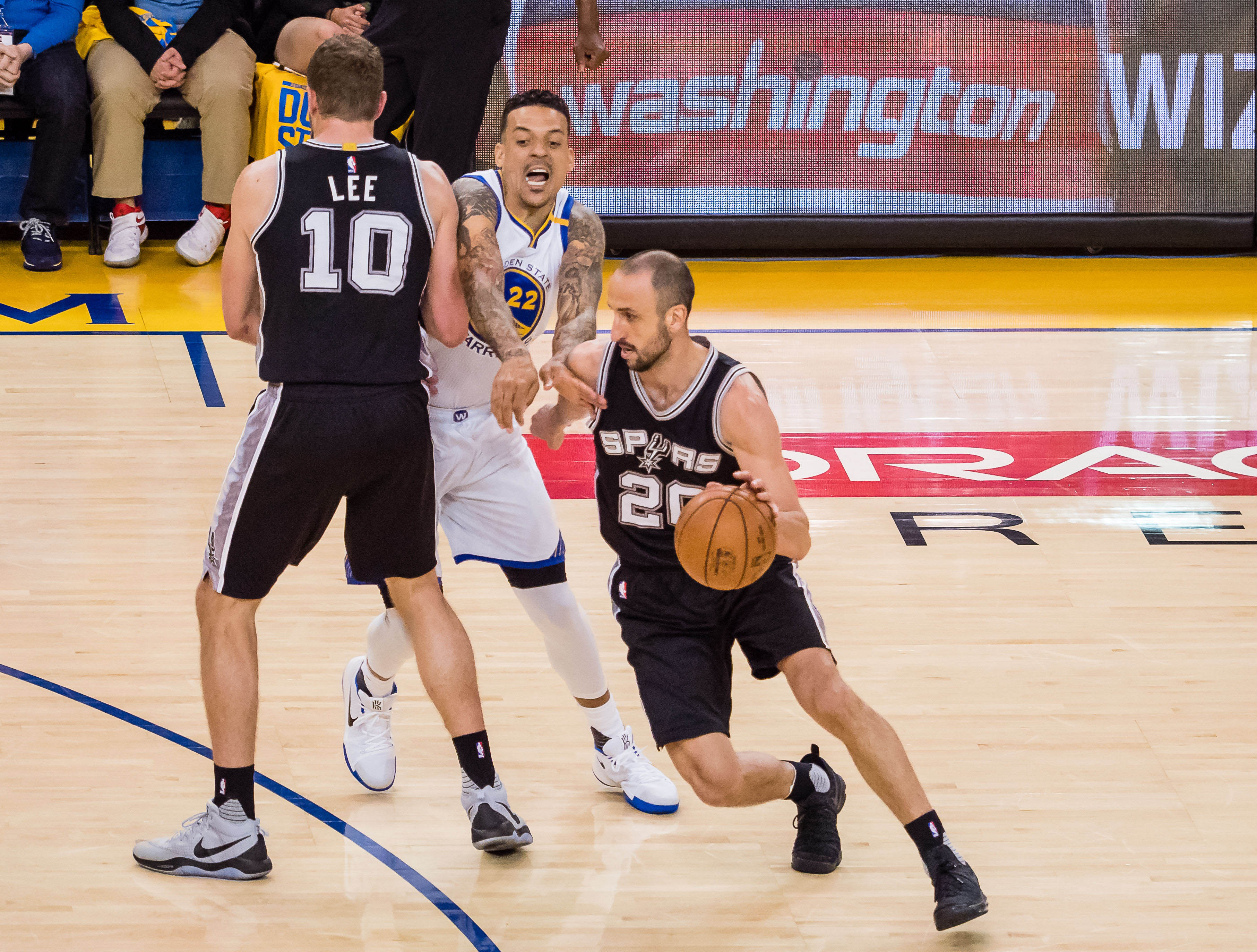 NBA: Playoffs-San Antonio Spurs at Golden State Warriors