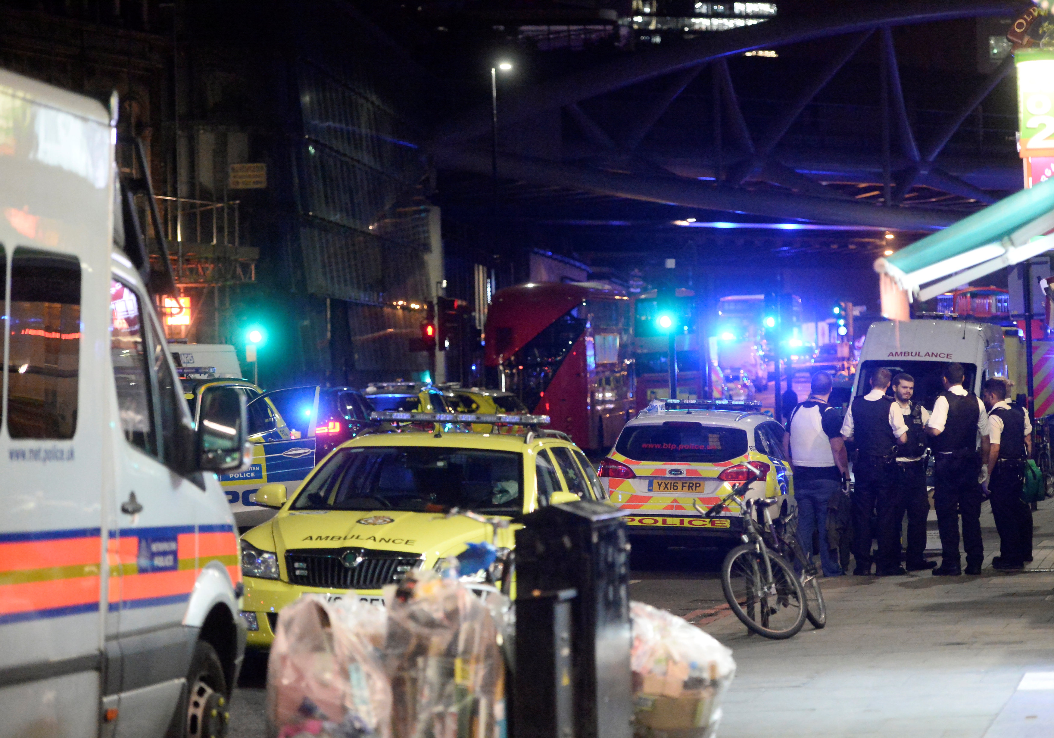 Incident on London Bridge