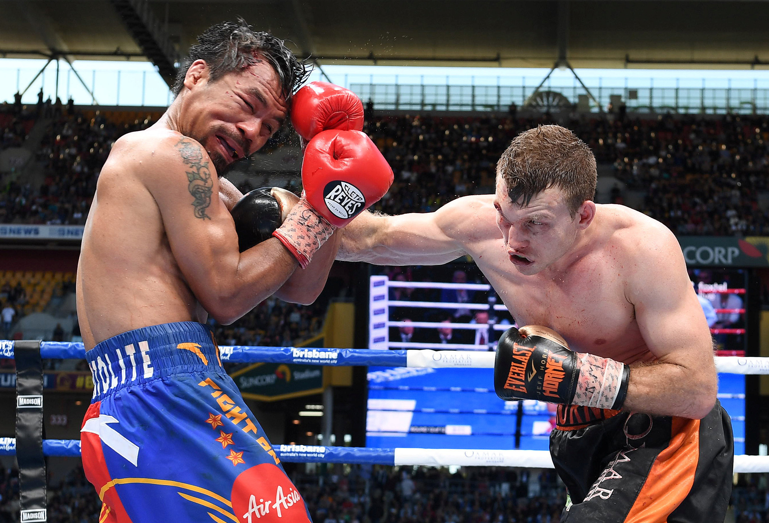 Boxing - Manny Pacquiao v Jeff Horn - WBO World Welterweight Title - NARCH/NARCH30 AUSOUT NZLOUT