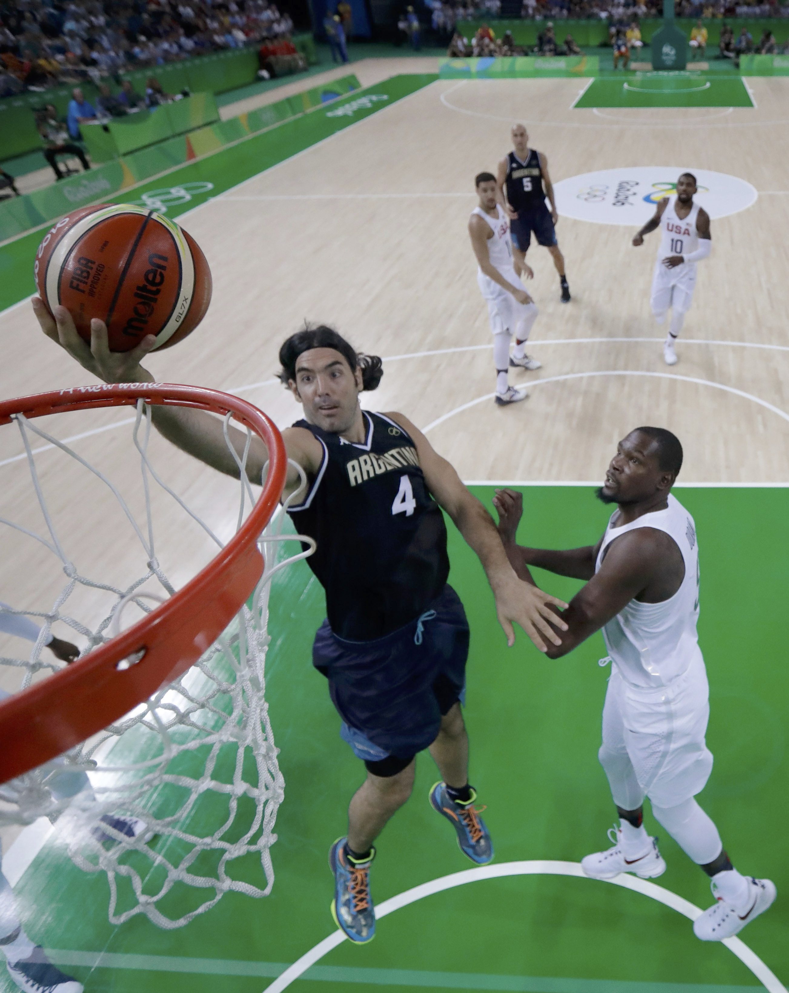 Basketball - Men's Quarterfinal USA v Argentina - EUO