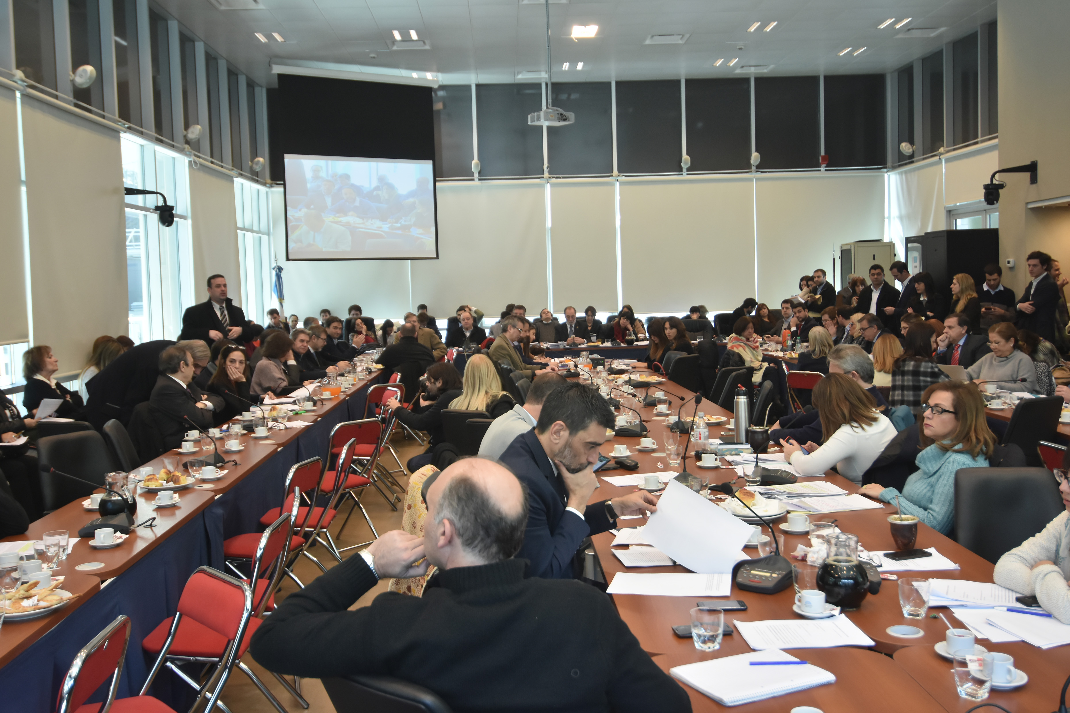 DYN53, BUENOS AIRES, 18/07/2017, DEBATE DE LA COMISION DE ASUNTOS CONSTITUCIONALES, POR LA EXPULSION DE JULIO DE VIDO. FOTO:DYN/LUCIANO THIEBERGER.