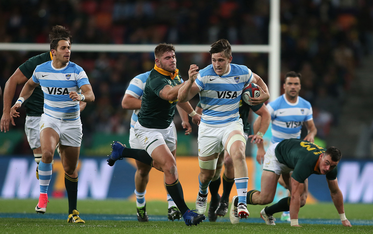 DYN11, PUERTO ELIZABETH, 19/08/2017, LOS SELECCIONADOS DE RUGBY DE SUD�FRICA (SPRINGBOKS) Y ARGENTINA (LOS PUMAS) SE ENFRENTAN EN EL PARTIDO CORRESPONDIENTE A LA 1� FECHA DEL RUGBY CHAMPIONSHIP 2017 EN EL NELSON MANDELA BAY STADIUM DE PUERTO ELIZABETH.FOTO:DYN/VILLAR PRESS DYN11, PUERTO ELIZABETH, 19/08/2017, LOS SELECCIONADOS DE RUGBY DE SUD�FRICA (SPRINGBOKS) Y ARGENTINA (LOS PUMAS) SE ENFRENTAN EN EL PARTIDO CORRESPONDIENTE A LA 1� FECHA DEL RUGBY CHAMPIONSHIP 2017 EN EL NELSON MANDELA BAY STADIUM DE PUERTO ELIZABETH.FOTO:DYN/VILLAR PRESS