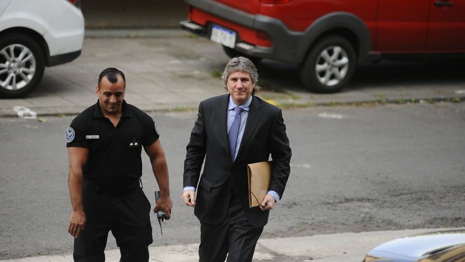 10 10 2017 Amado Boudou ingresa esta mañana a Tribunales  de  Comodoro  Py .  foto PEDRO  LAZARO  FERNANDEZ