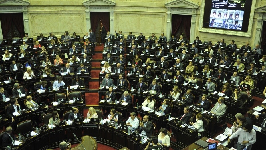 Diputados en el Congreso de la Nación. 18.12.2017Foto Maxi Failla