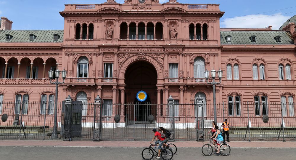 zzzznacp2NOTICIAS ARGENTINASBAIRES, DICIEMBRE 5: Las visitas a la casa Rosada y al museo del Bicentenario se encuentran suspendidas debido a los preparativos para los actos de asuncion presidencial del proximo jueves.Foto NA: Pedro Lazaro Fernandez  zzzz