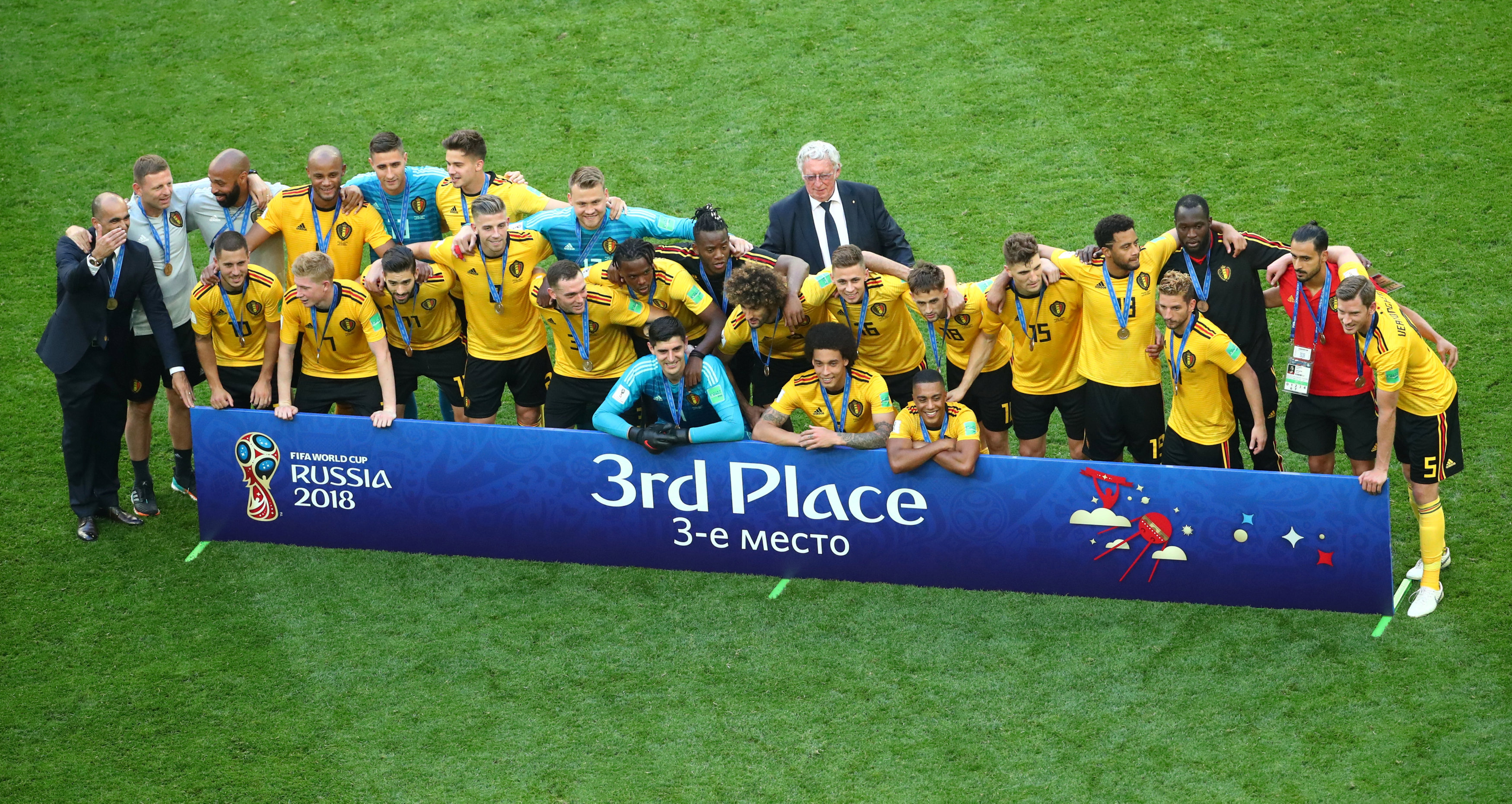 World Cup - Third Place Play Off - Belgium v England