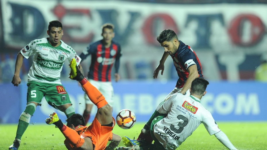 Copa SudamericanaSan Lorenzo va TemucoFoto Juano Tesone