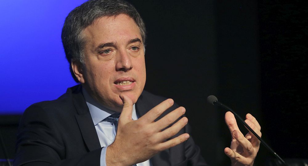 zzzznacp2 NOTICIAS ARGENTINAS,Baires mayo 4:El Ministro Nicolas Dujovne , esta mañana en conferencia de prensa en el Ministerio de Economia. Foto: HUGO VILLALOBOS zzzz zzzznacp2 NOTICIAS ARGENTINAS,Baires mayo 4:El Ministro Nicolas Dujovne , esta mañana en conferencia de prensa en el Ministerio de Economia. Foto: HUGO VILLALOBOS zzzz