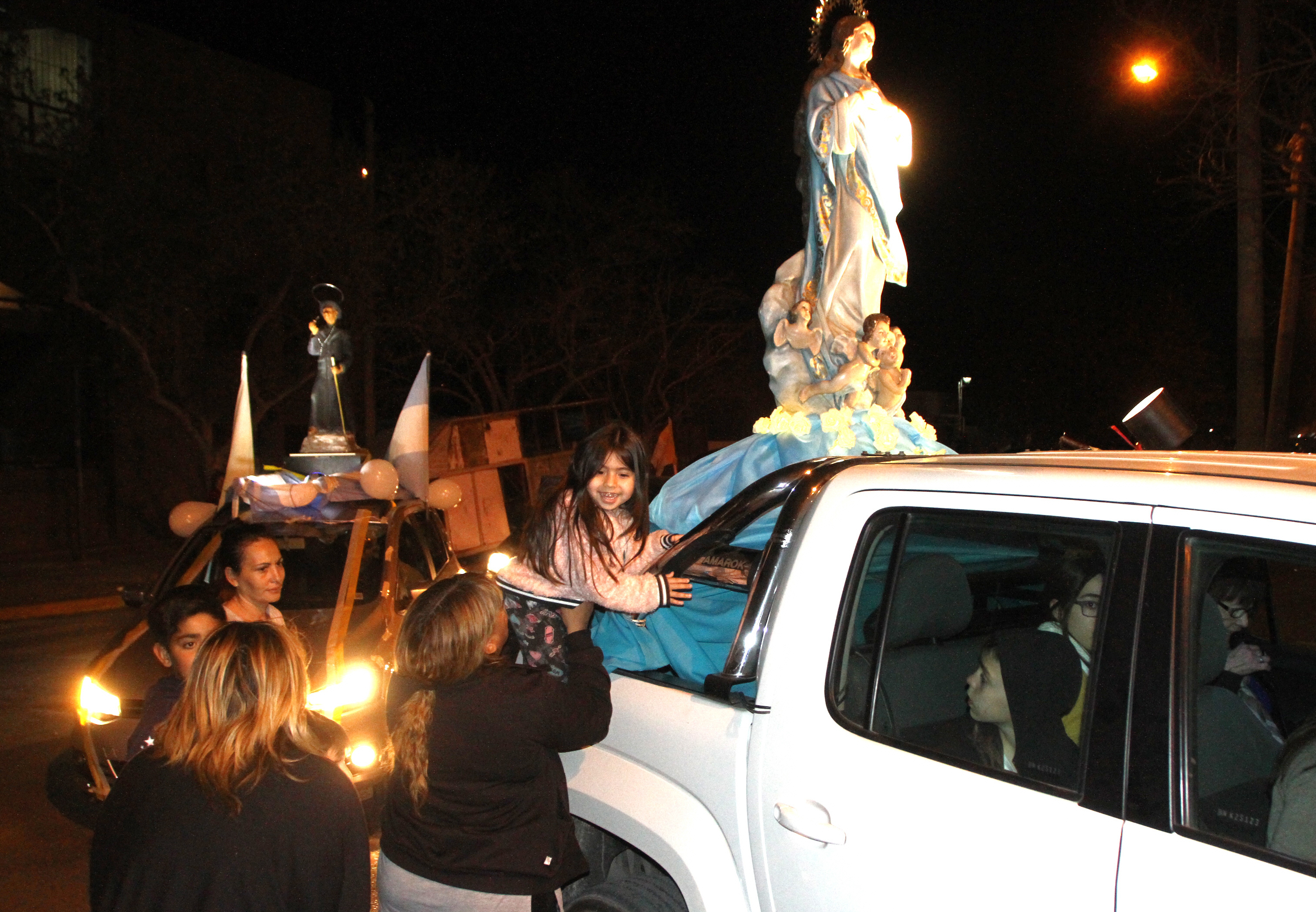 Una caravana por la Virgen que sorprendió y emocionó | Diario de Cuyo